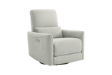 Kirstin Performance Fabric Swivel Recliner Chair