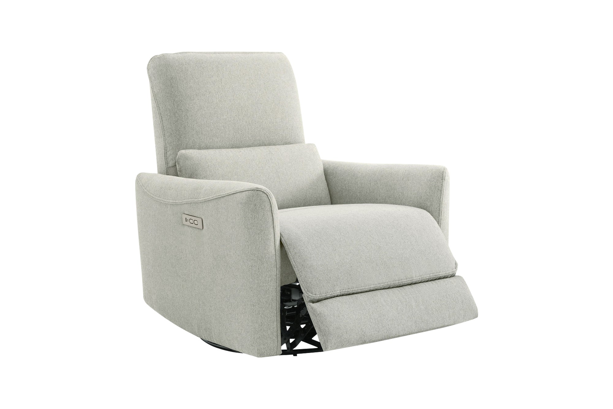 Kirstin Performance Fabric Swivel Recliner Chair