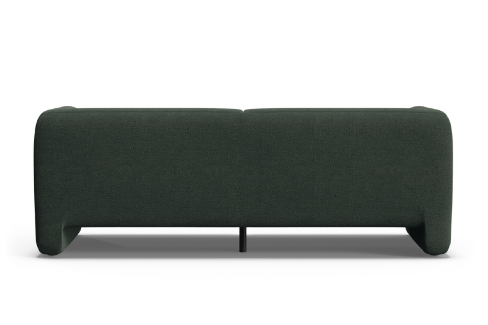 Valencia Kyra Fabric 3 Seater Wide Sofa, Olive Green