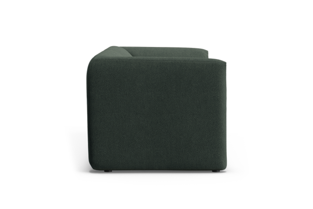 Valencia Kyra Fabric 4 Seater Wide Sofa, Olive Green