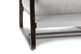 Lagon Fabric & Wood Accent Chair