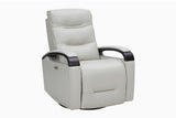 Laisha Leather Swivel Recliner Chair