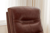 Laisha Leather Swivel Recliner Chair