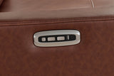 Laisha Leather Swivel Recliner Chair