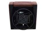 Laisha Leather Swivel Recliner Chair