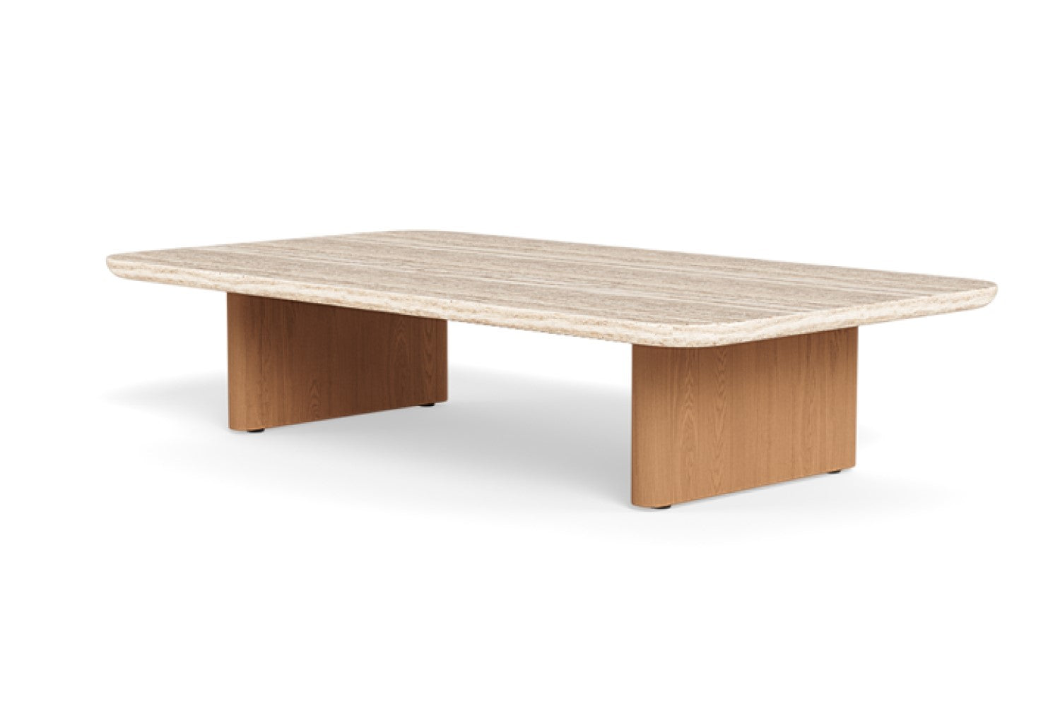 Valencia Leopold Teak Rectangular Outdoor Coffee Table, Natural