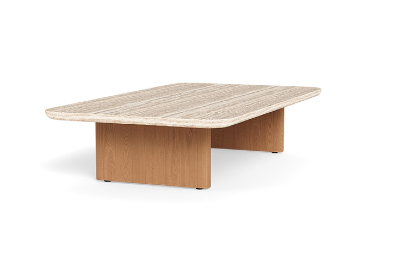 Valencia Leopold Teak Rectangular Outdoor Coffee Table, Natural