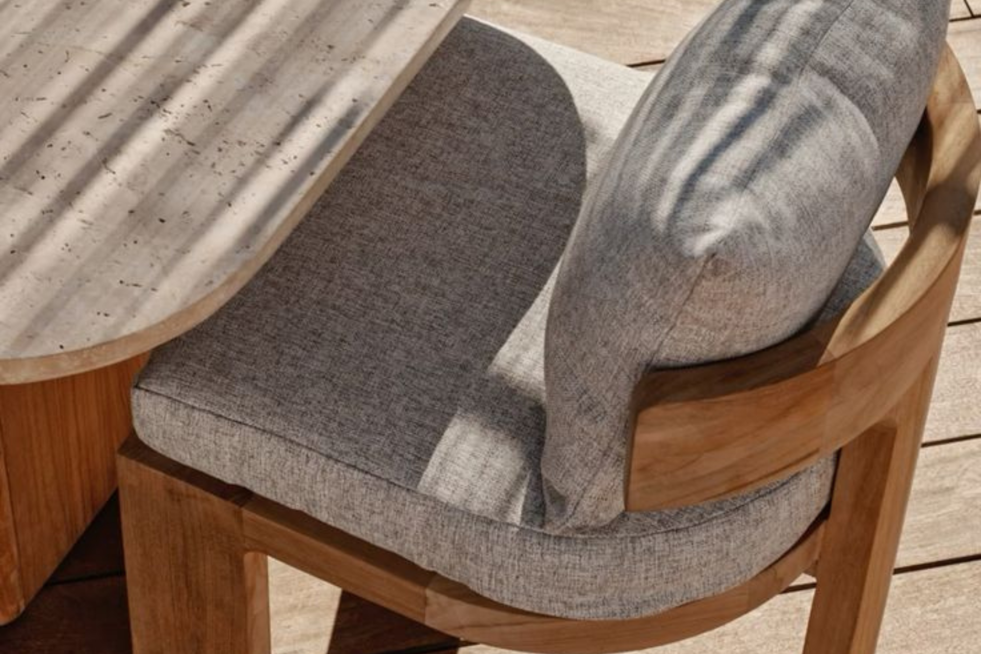 Leopold Teak Outdoor Dining Chair