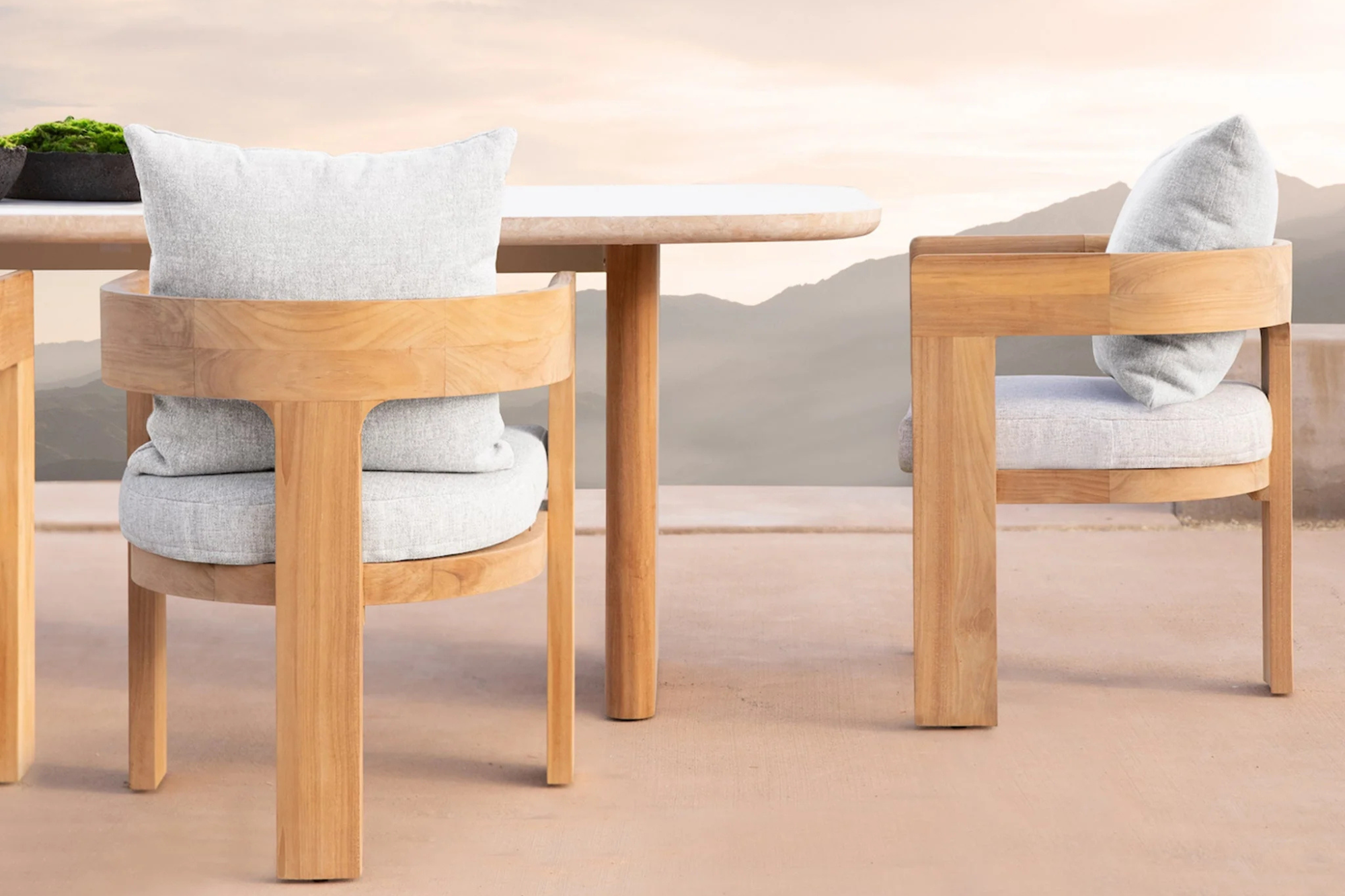 Leopold Teak Outdoor Dining Chair