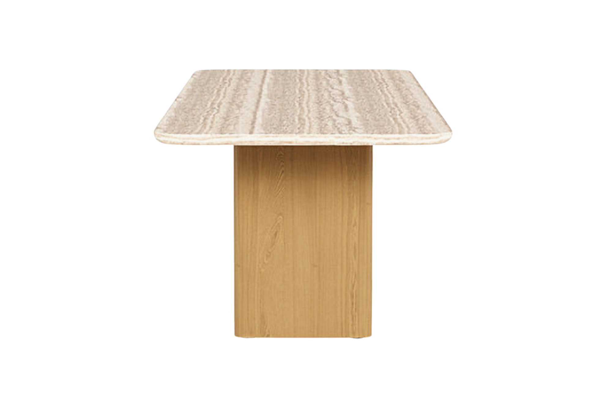 Valencia Leopold Teak Rectangular Outdoor Dining Table, Natural