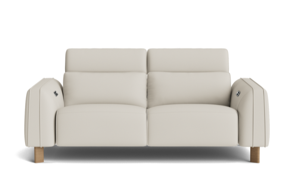 Lesley Leather Recliner Sofa