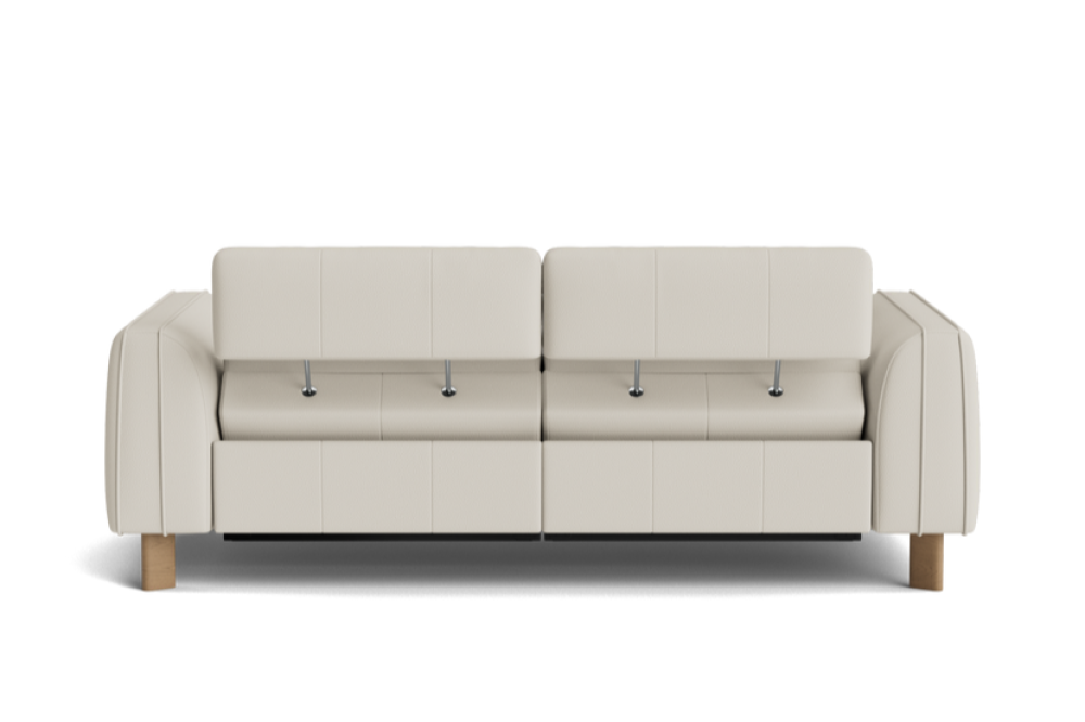 Lesley Leather Recliner Sofa