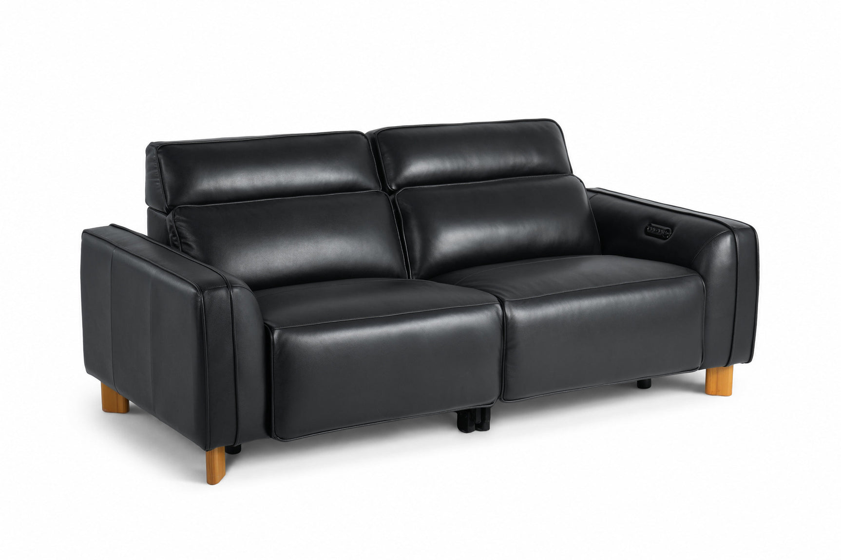 Lesley Leather Recliner Sofa