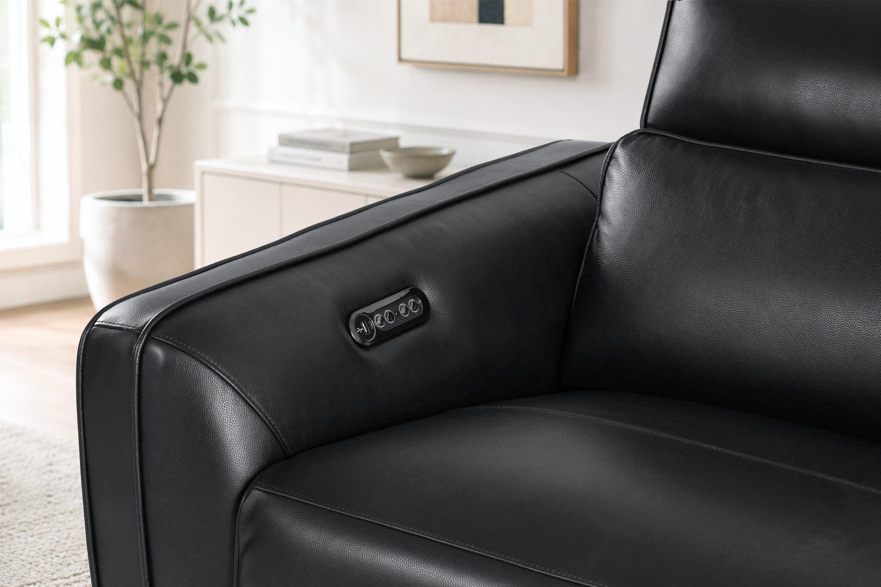 Lesley Leather Recliner Chair