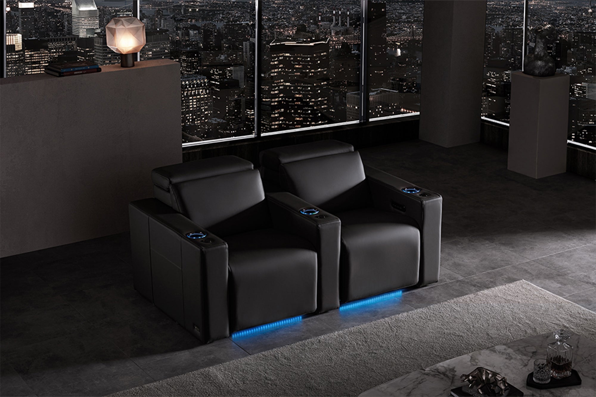 Valencia Barcelona Leather Home Theater Seating