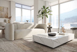 Jordyn Velvet Fabric Sofa