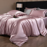 Lustre Luxe Elegant Duvet Set - Fairy Pink