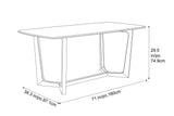 Luca Calcutta Quartz Dining Table