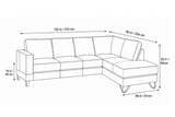 Lucien Leather Sectional Sofa