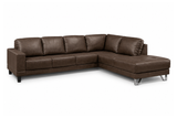 Lucien Leather Sectional Sofa