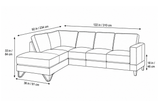 Lucien Leather Sectional Sofa