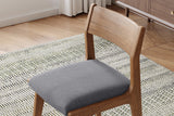 Lucrezia Fabric Dining Chair (Set of 2)