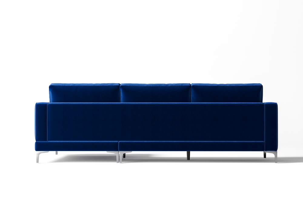 Valencia Luna L Shape Sofa, Blue