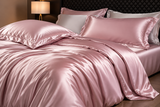 Lustre Luxe Elegant Duvet Set - Fairy Pink