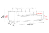 Maria Fabric Sofa Bed