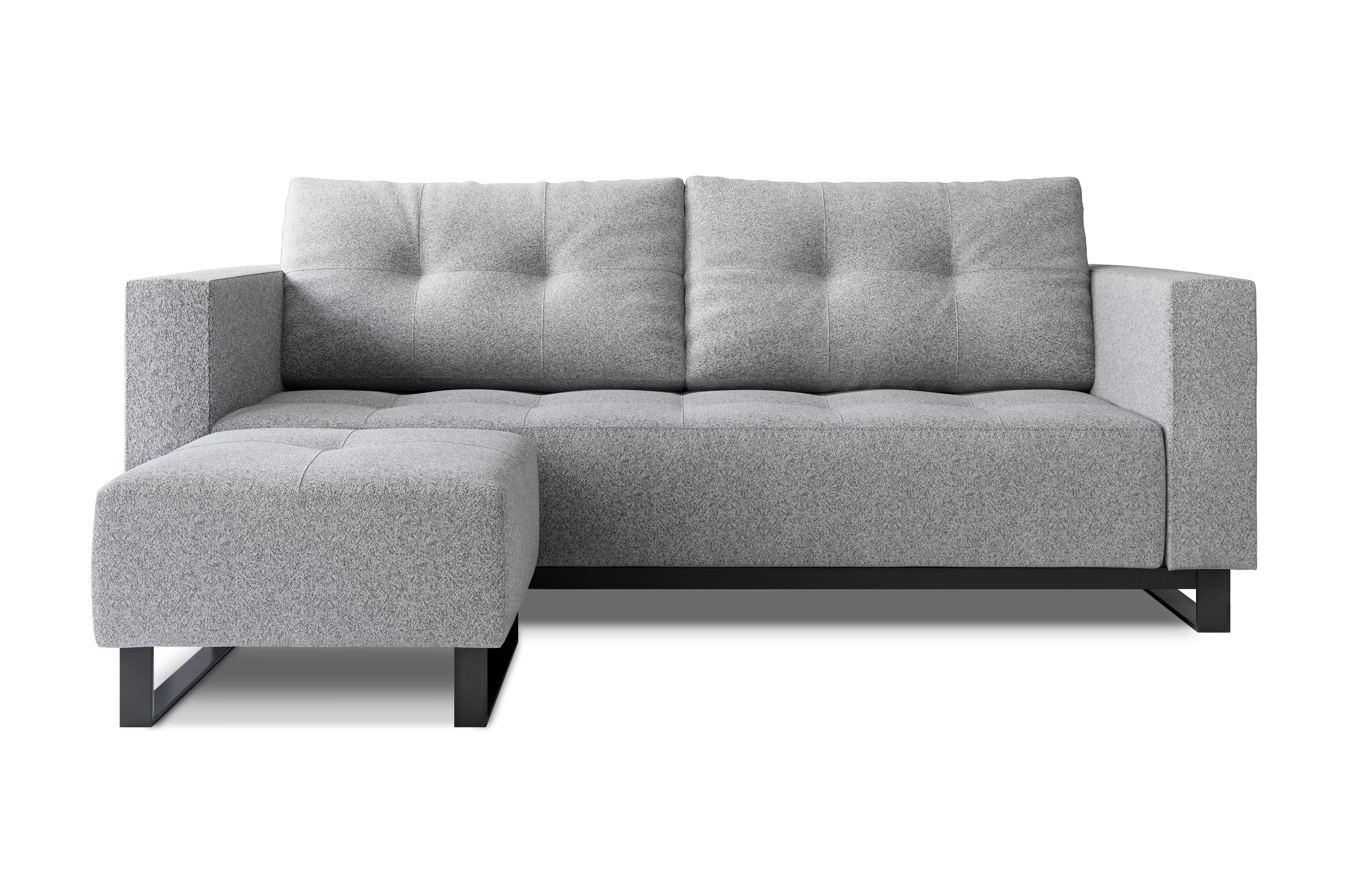 Valencia Maria Fabric Sofa Bed, Grey