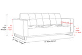 Maria Fabric Sofa Bed