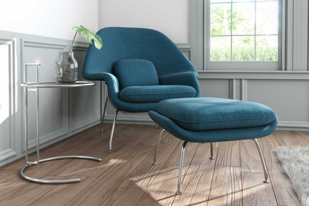 Valencia Marzena Accent Chair, Blue Color