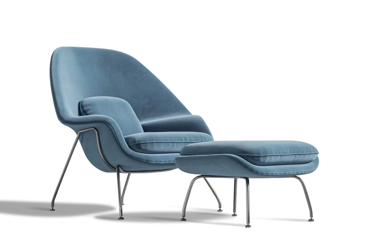 Valencia Marzena Accent Chair, Blue Color