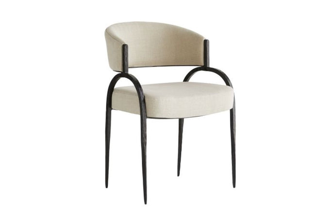 Valencia Mauro Fabric Dining Chair, Beige