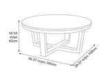 Michela Stone Coffee Table