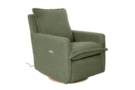 Milo Sheepskin Swivel Recliner Chair