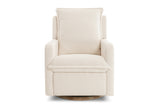 Milo Sheepskin Swivel Recliner Chair