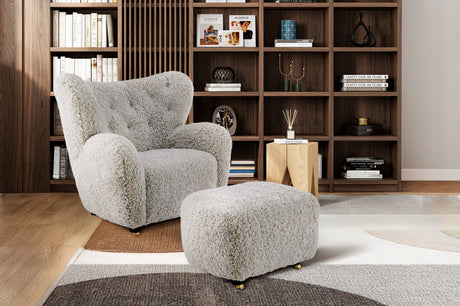 Misty Genuine Sheepskin Accent Chair
