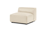 Nathan Leather Armless Sofa Module