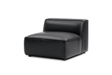 Nathan Leather Armless Sofa Module