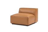 Nathan Leather Armless Sofa Module