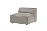 Nathan Leather Armless Sofa Module