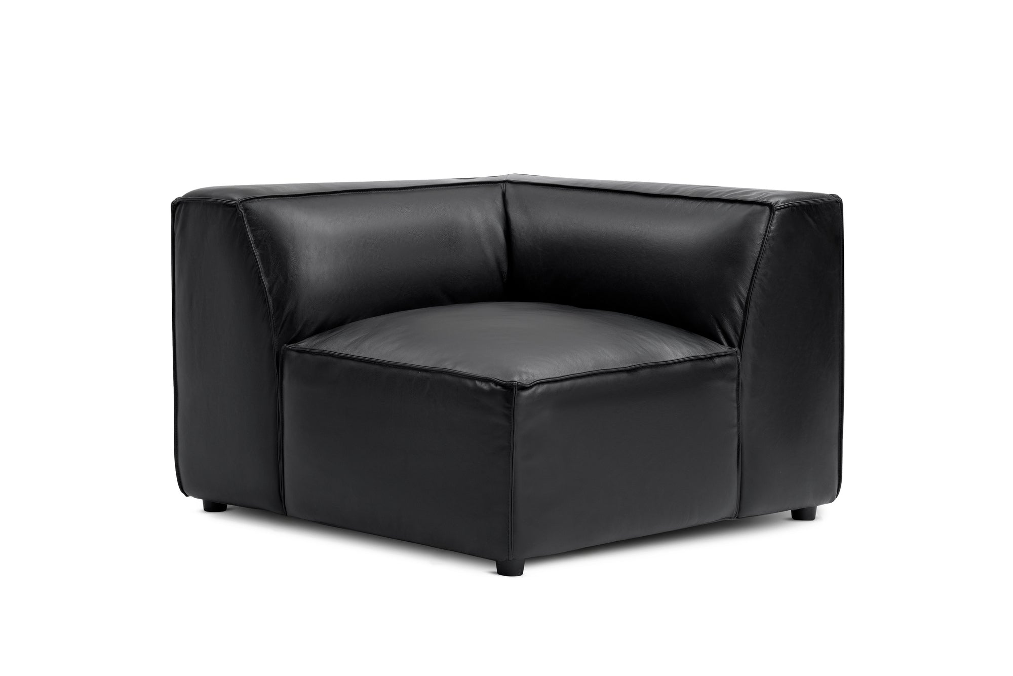 Nathan Leather Corner Sofa Module