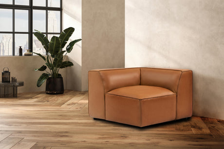 Nathan Leather Corner Sofa Module