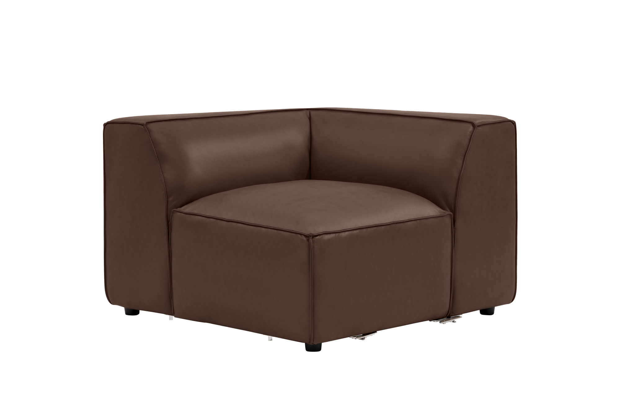 Nathan Leather Corner Sofa Module
