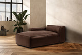 Nathan Leather Left Chaise Sofa Module