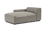 Nathan Leather Left Chaise Sofa Module