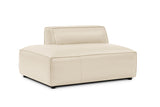 Nathan Leather Left Open-End Sofa Module