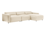 Nathan Leather Modular Sectional Sofa