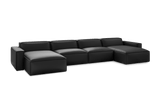 Nathan Leather Modular Sectional Sofa